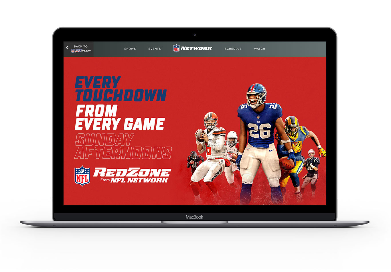 Redzone discount apple tv